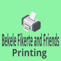 Bekele, Fikerte and Friends Printing